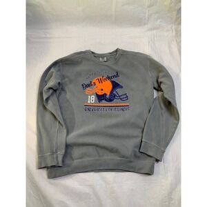 Vintage-style "Dad's Weekend"crewneck Designed for Kappa Delta Uni. Of Illinois.